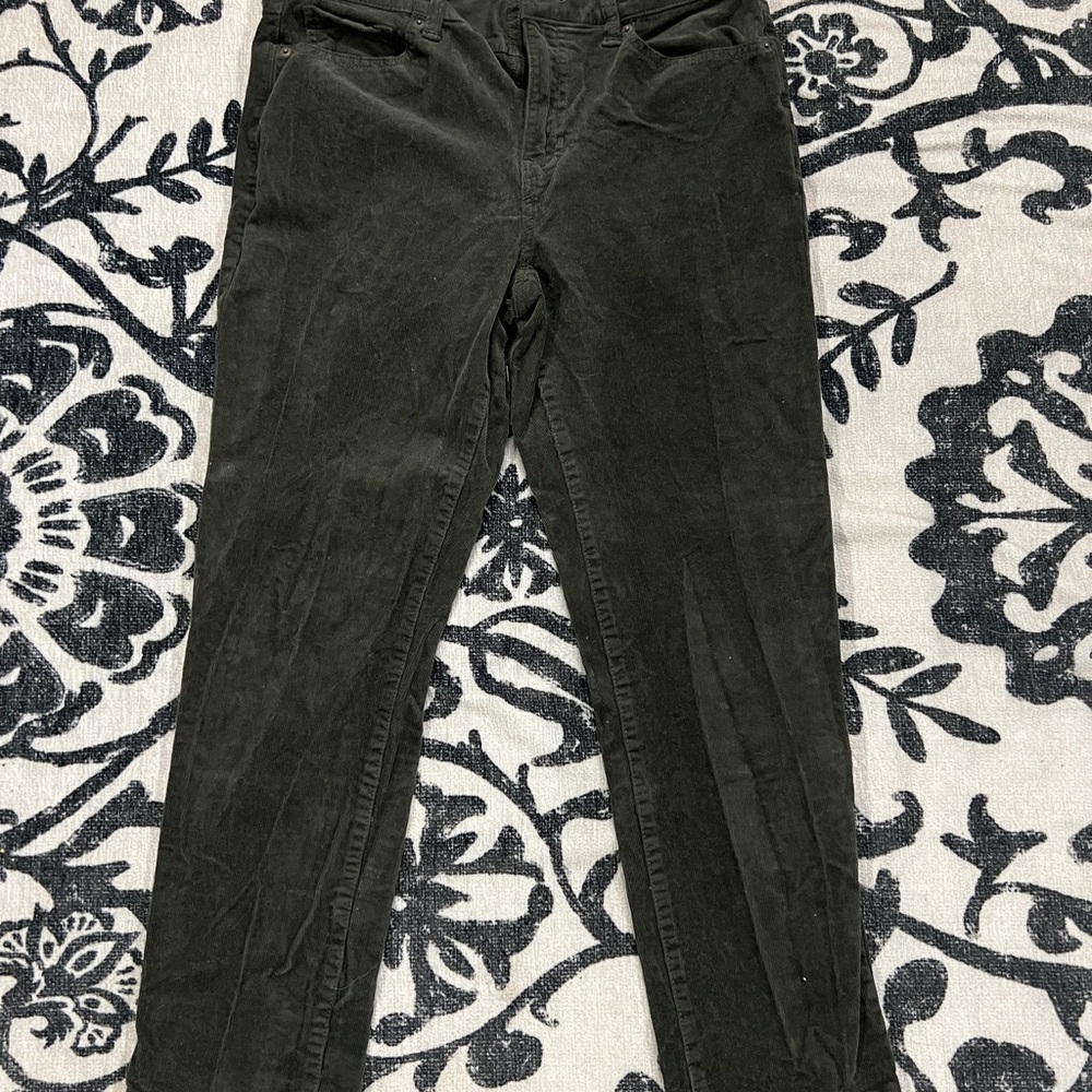 Banana Republic High Rise Skinny corduroy pants